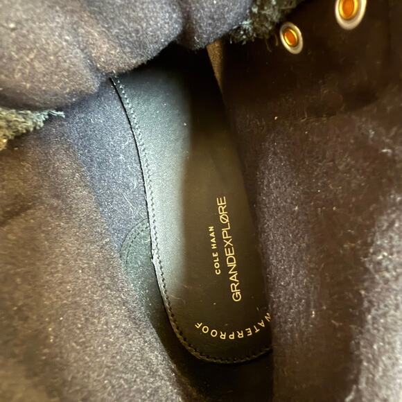 Cole Haan W25589 Women's 10.5 ZG Explorer Gateway Hiker Waterproof Boot, Black - Picture 9 of 12